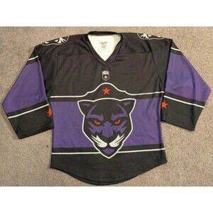 Projoy NLL Panther City Lacrosse Club Black / Purple Jersey Men's Small